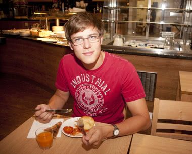 Frisch gest&auml;rkt kann der Tag beginnen...