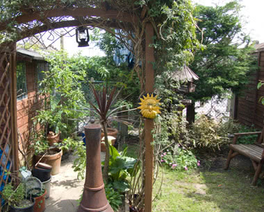 Manche unserer Gastfamilien verf&uuml;gen &uuml;ber einen eigenen Garten.